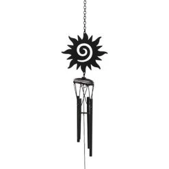 Budget 🥰 GOTHIC GIFTS Gothic Homewares Black Sun | WINDCHIME 🌟