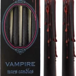 Deals 🧨 GOTHIC GIFTS Gothic Homewares Vampire Tears [4 Pack] | CANDLES ⌛ -DECOR Sales Store gothic gifts black vampire tears candles 1 700x700