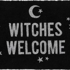 Best reviews of 🎉 GOTHIC GIFTS Gothic Homewares Black Witches Welcome | DOOR MAT 🛒