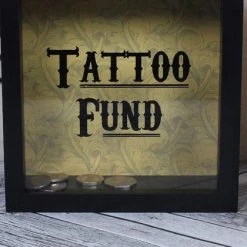 Best Pirce ⌛ GOTHIC GIFTS Gothic Homewares Cabinet Of Curiosities Tattoo Fund | MONEY BOX 🔔