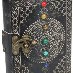 Best Pirce ❤️ GOTHIC GIFTS Gothic Homewares Chakra | LEATHER JOURNAL ⭐ -DECOR Sales Store gothic gifts chakra leather journal 1 caac2c4f a282 4a86 959a ab36f3ceb21e 700x700