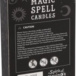 Brand new 💯 MAGIC SPELL CANDLES Gothic Homewares Dark Blue Wisdom Spell | CANDLES [PACK OF 12]* 🔥 -DECOR Sales Store gothic gifts dark blue wisdom spell candles pack of 12 2 700x700