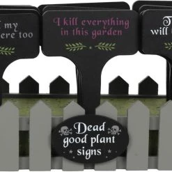 Best deal ✨ GOTHIC GIFTS All Dead Good | PLANT GARDEN MARKER SET 🤩