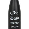 Brand new 👏 GOTHIC GIFTS Gothic Homewares Dead Thirsty | METAL WATER BOTTLE 🧨 -DECOR Sales Store gothic gifts dead thirsty metal water bottle 1 49a2010d b5e0 4b15 9b51 d8669ac9c133 700x700