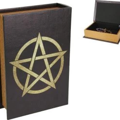 Discount 😀 GOTHIC GIFTS Gothic Homewares Gold Pentagram | BOOK BOX ⌛ -DECOR Sales Store gothic gifts gold pentagram book box 4 ef9aa825 730f 45aa ae68 9455f6d31b39 700x700