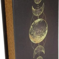 Brand new ❤️ GOTHIC GIFTS Gothic Homewares Gold Triple Moon | BOOK BOX 😀