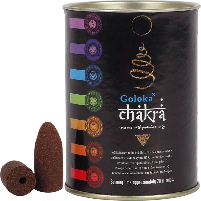 Brand new ๐ GOTHIC GIFTS Witchcraft Goloka Chakra Backflow | INCENSE CONES` ๐งจ 3 Brand new ๐ GOTHIC GIFTS Witchcraft Goloka Chakra Backflow | INCENSE CONES` ๐งจ