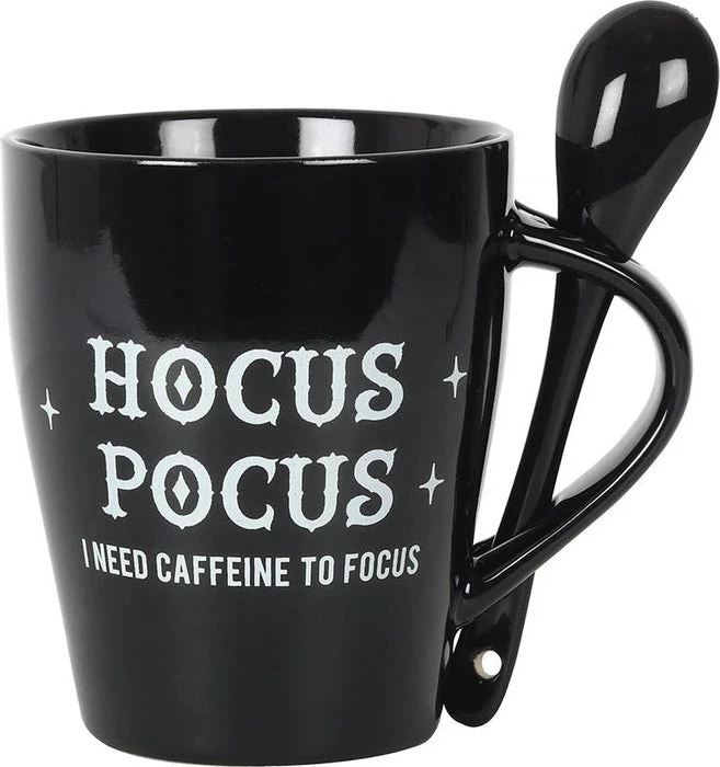 Buy 😉 GOTHIC GIFTS All Hocus Pocus | MUG AND SPOON SET ❤️ 5 Buy 😉 GOTHIC GIFTS All Hocus Pocus | MUG AND SPOON SET ❤️ - Image 3
