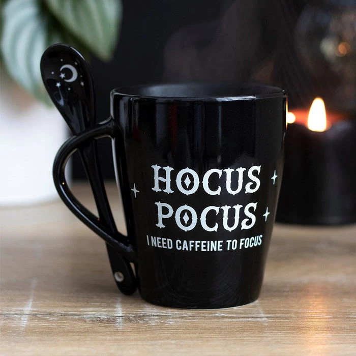 Buy 😉 GOTHIC GIFTS All Hocus Pocus | MUG AND SPOON SET ❤️ 7 Buy 😉 GOTHIC GIFTS All Hocus Pocus | MUG AND SPOON SET ❤️ - Image 5