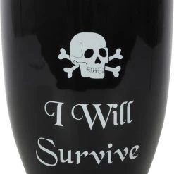 Promo ⌛ GOTHIC GIFTS Gothic Homewares I Will Survive | GOTHIC PLANT POT 🌟