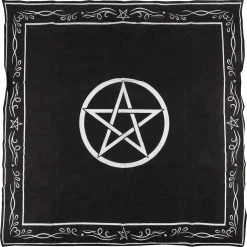 Cheapest 👏 GOTHIC GIFTS Pentacles & Pentagrams Large Pentagram | ALTAR CLOTH* 🥰
