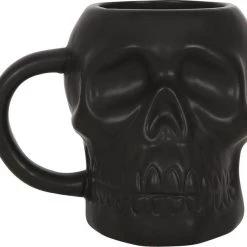 Outlet 🧨 GOTHIC GIFTS Gothic Homewares Matte Black | SKULL MUG 🥰 -DECOR Sales Store gothic gifts matte black skull mug 1 6f6d21ac 0432 4867 a8e6 87967b763a93 700x700