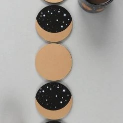 Flash Sale 👍 GOTHIC GIFTS The Moon Moon Phases | COASTER SET 👍