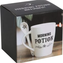 Deals 🎉 GOTHIC GIFTS Witchcraft Morning Potion | MUG & SPOON SET 👏 -DECOR Sales Store gothic gifts morning potion mug spoon set 4 9fbe7394 23fd 4540 bed7 c7e04af5ab04 700x700