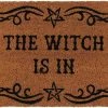 Wholesale 🎁 GOTHIC GIFTS Gothic Homewares Natural Witch Is In | DOOR MAT ❤️ -DECOR Sales Store gothic gifts natural witch is in door mat 1 ebc546f0 c11f 4251 9094 edb907a9535b 700x700