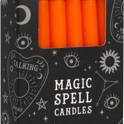Buy ⭐ MAGIC SPELL CANDLES Witchcraft Orange Confidence Spell | CANDLES [PACK OF 12] 🛒