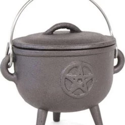 Outlet 🤩 GOTHIC GIFTS Gothic Homewares Pentagram Cast Iron | CAULDRON 👏
