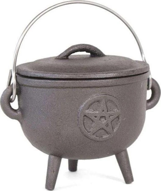Outlet 🤩 GOTHIC GIFTS Gothic Homewares Pentagram Cast Iron | CAULDRON 👏 3 Outlet 🤩 GOTHIC GIFTS Gothic Homewares Pentagram Cast Iron | CAULDRON 👏