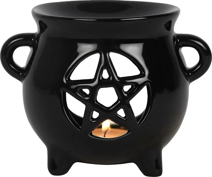 Coupon 😀 GOTHIC GIFTS Gothic Homewares Pentagram Cauldron | OIL BURNER ⭐ 5 Coupon 😀 GOTHIC GIFTS Gothic Homewares Pentagram Cauldron | OIL BURNER ⭐ - Image 3