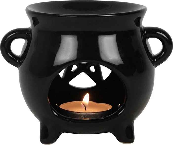 Coupon 😀 GOTHIC GIFTS Gothic Homewares Pentagram Cauldron | OIL BURNER ⭐ 4 Coupon 😀 GOTHIC GIFTS Gothic Homewares Pentagram Cauldron | OIL BURNER ⭐ - Image 2