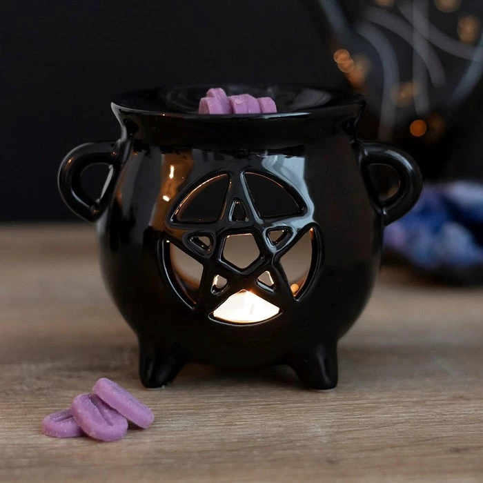 Coupon 😀 GOTHIC GIFTS Gothic Homewares Pentagram Cauldron | OIL BURNER ⭐ 7 Coupon 😀 GOTHIC GIFTS Gothic Homewares Pentagram Cauldron | OIL BURNER ⭐ - Image 5