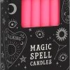 Buy 😀 MAGIC SPELL CANDLES Gothic Homewares Pink Friendship Spell | CANDLES [PACK OF 12] 🧨
