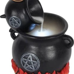 Deals 😀 GOTHIC GIFTS Gothic Homewares Pouring Cauldrons Backflow | INCENSE HOLDER 😉
