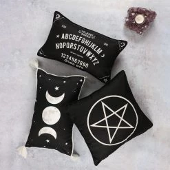 Flash Sale 🎉 GOTHIC GIFTS Gothic Homewares Rectangular Triple Moon | CUSHION ⌛ -DECOR Sales Store gothic gifts rectangular triple moon cushion 4 87e6ee10 6438 4846 b6f8 4d9c004558ae 700x700