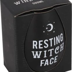 Budget 🔔 GOTHIC GIFTS Gothic Homewares Resting Witch Face | STEMLESS WINE GLASS 🧨 -DECOR Sales Store gothic gifts resting witch face stemless wine glass 2 fe9e96fe 22d1 418d 8687 661a00eaca20 700x700