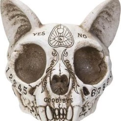 Hot Sale ⌛ GOTHIC GIFTS Cats Spirit Board | CAT SKULL ORNAMENT 💯