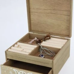 Best deal 🥰 GOTHIC GIFTS Pentacles & Pentagrams Wiccan | JEWELLERY BOX 🌟 -DECOR Sales Store gothic gifts square wiccan mdf jewellery box 4 5f109d63 f130 46b2 af86 33570e81d3a6 700x700