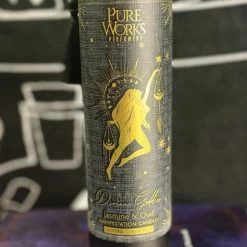 New 🔔 GOTHIC GIFTS Gothic Homewares Esoteric Manifestation [Jasmine & Oud] | TALL CANDLE 🛒