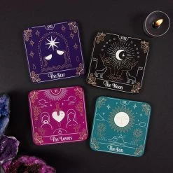 Best Pirce 🌟 GOTHIC GIFTS Gothic Homewares Tarot Card | COASTER SET 🎁 -DECOR Sales Store gothic gifts tarot card coaster set 3 0cce109a 7634 413c b304 70d24d5f4712 700x700