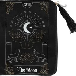 Flash Sale 🧨 GOTHIC GIFTS Gothic Homewares Tarot Card [The Moon] | ZIPPER POUCH 👏 -DECOR Sales Store gothic gifts tarot card moon zipper pouch 1 ae234f9e c143 459e 9428 b8424c4eac68 700x700