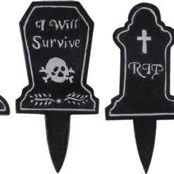 New 🌟 GOTHIC GIFTS All Tombstone | PLANT MARKERS ⌛