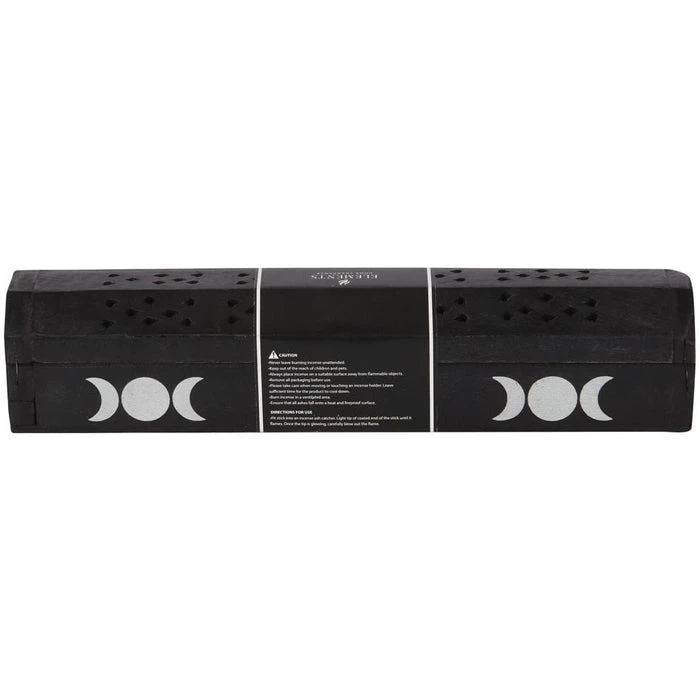 Cheapest ๐ GOTHIC GIFTS Gothic Homewares Triple Moon Wooden Sage | INCENSE BOX SET ๐ 5 Cheapest ๐ GOTHIC GIFTS Gothic Homewares Triple Moon Wooden Sage | INCENSE BOX SET ๐ - Image 3