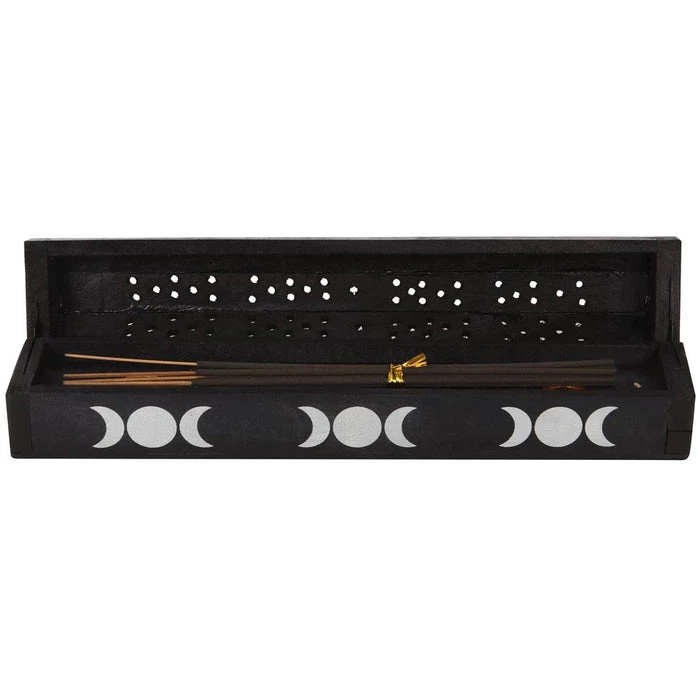 Cheapest ๐ GOTHIC GIFTS Gothic Homewares Triple Moon Wooden Sage | INCENSE BOX SET ๐ 4 Cheapest ๐ GOTHIC GIFTS Gothic Homewares Triple Moon Wooden Sage | INCENSE BOX SET ๐ - Image 2