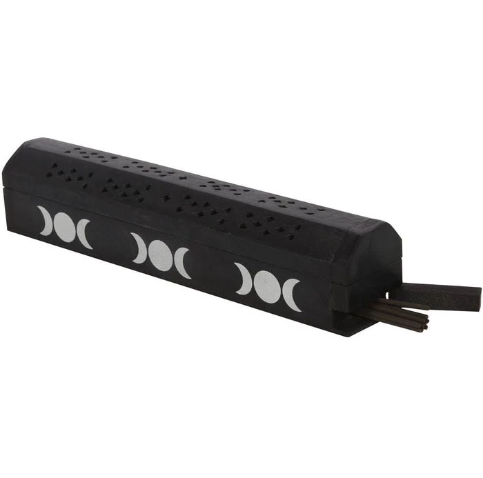 Cheapest ๐ GOTHIC GIFTS Gothic Homewares Triple Moon Wooden Sage | INCENSE BOX SET ๐ 8 Cheapest ๐ GOTHIC GIFTS Gothic Homewares Triple Moon Wooden Sage | INCENSE BOX SET ๐ - Image 6