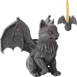 Wholesale 😍 GOTHIC GIFTS Bats Vampire Cat Gargoyle | CANDLE HOLDER 🤩