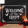 Top 10 🌟 GOTHIC GIFTS Gothic Homewares Welcome To Our Crypt | WALL PLAQUE ⭐ -DECOR Sales Store gothic gifts welcome to our crypt wall plaque 3 98c459f8 724e 4d05 a1cb 1b9eb7143d5c 700x700
