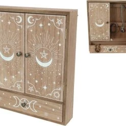 Cheapest ✔️ GOTHIC GIFTS The Moon Wiccan | TRINKET CABINET 🤩