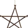 Cheapest 🤩 GOTHIC GIFTS Pentacles & Pentagrams Willow Branch | PENTAGRAM [40cm] 🥰 -DECOR Sales Store gothic gifts willow branch pentagram 40cm 1 a0e6ae9d 277b 45fc b846 f9f5072ea87c 700x700