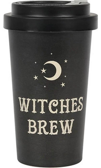 New ⌛ GOTHIC GIFTS Gothic Homewares Witches Brew | BAMBOO TRAVEL MUG 🎁 5 New ⌛ GOTHIC GIFTS Gothic Homewares Witches Brew | BAMBOO TRAVEL MUG 🎁 - Image 3