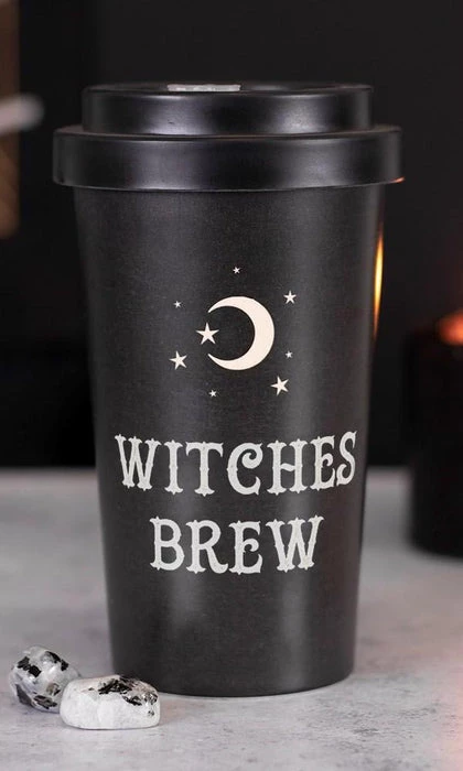 New ⌛ GOTHIC GIFTS Gothic Homewares Witches Brew | BAMBOO TRAVEL MUG 🎁 3 New ⌛ GOTHIC GIFTS Gothic Homewares Witches Brew | BAMBOO TRAVEL MUG 🎁