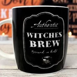 Best Pirce 😍 GOTHIC GIFTS 💀 Halloween Witches Brew | MUG 🎁