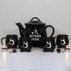 Wholesale 🤩 GOTHIC GIFTS Gothic Homewares Witches Brew | TEA SET ⭐
