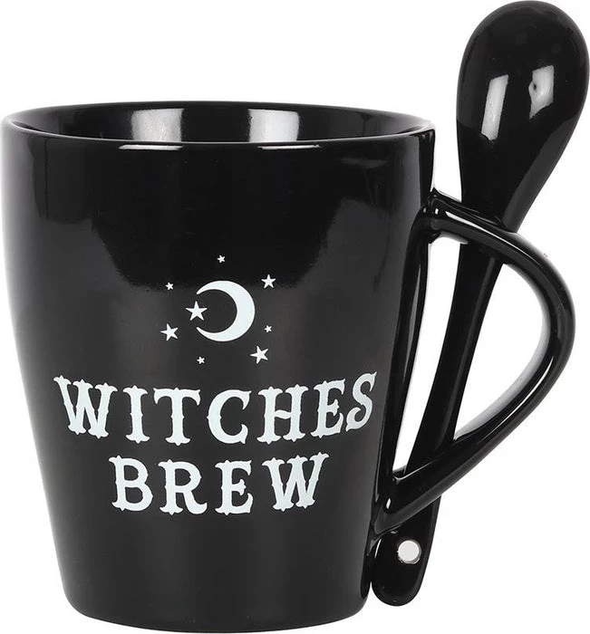Cheap ๐ GOTHIC GIFTS Gothic Homewares Witches Brew | MUG & SPOON SET ๐ 5 Cheap ๐ GOTHIC GIFTS Gothic Homewares Witches Brew | MUG & SPOON SET ๐ - Image 3