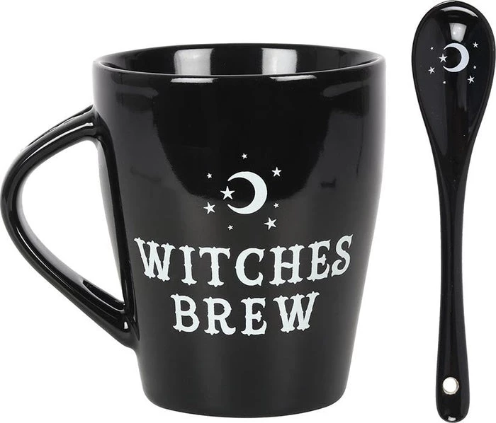 Cheap ๐ GOTHIC GIFTS Gothic Homewares Witches Brew | MUG & SPOON SET ๐ 6 Cheap ๐ GOTHIC GIFTS Gothic Homewares Witches Brew | MUG & SPOON SET ๐ - Image 4