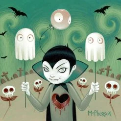 Best deal 👏 COLLECTABLES Bats George 🧛 Halloween Portrait | ART PRINT 🔥