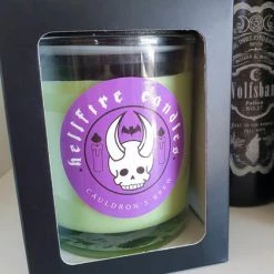 Promo 😀 HELLFIRE CANDLES Gothic Homewares Cauldron's Brew [Green Apple] | CANDLE ⌛ -DECOR Sales Store hellfire candles cauldrons brew 01 c2770a4d a3ef 4172 b8fb 83024fe6c95f 700x700